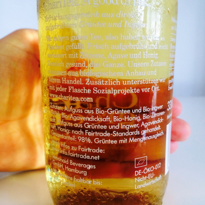 ChariTea green Zutaten